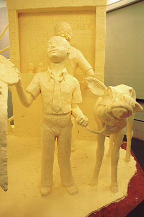 Butter sculpture for Pennsylvania Farm Show 2012
