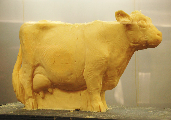 Cheese cow for Johnson City
