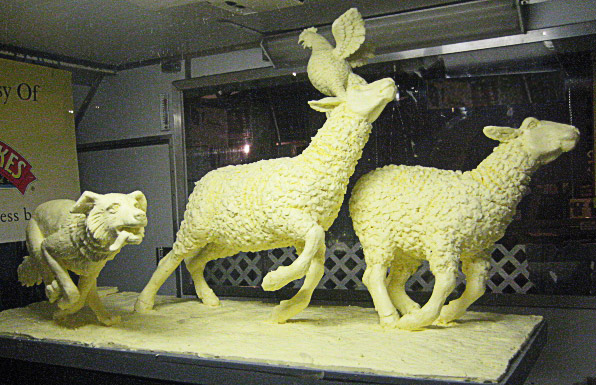 Butter sculpture by jimm Scannell