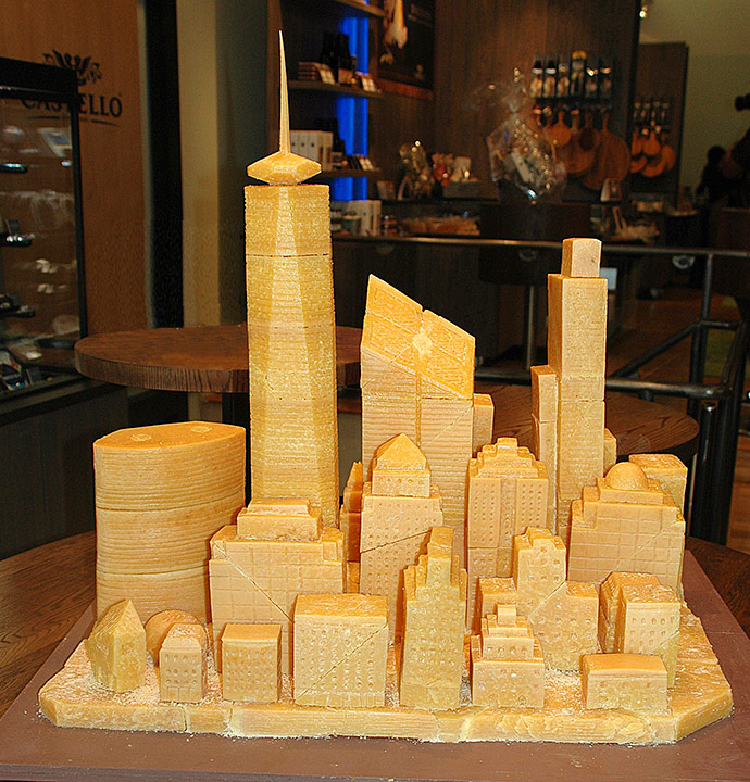 NYC Skyline for Castello Cheese