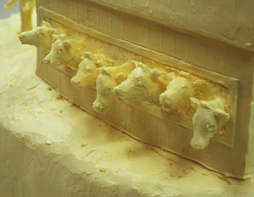 Butter Sculpture for New York State fair, Syracuse, NY 2010