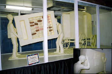 Butter Sculpture for the Pennsylvania State Farm Show, 2006