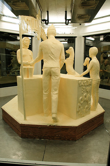 PA Farm Show Butter sculpture