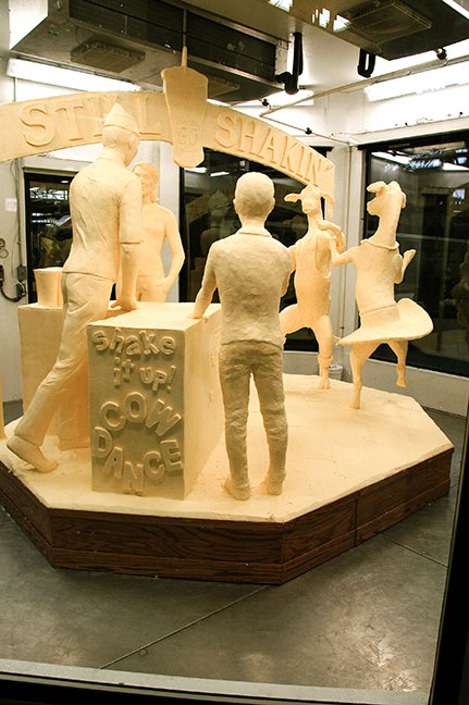 Butter sculpture PA farm show