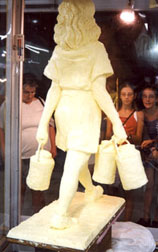Jim Victor's Butter Sculpture of a Milkmaid