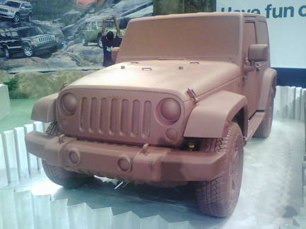 Chocolate covered Jeep