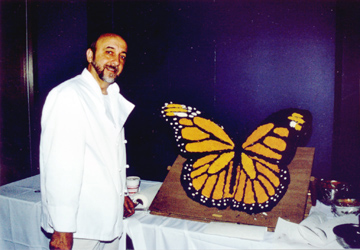 Jim Victor with Butterfly