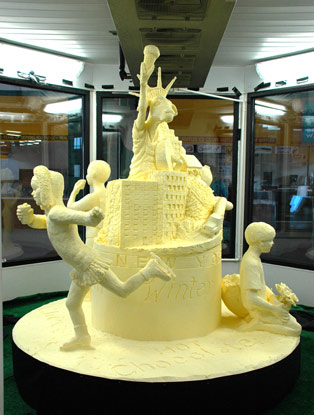 New York State Fair Butter Sculpture