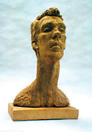 Portrait bust of Matthew by Jim Victor