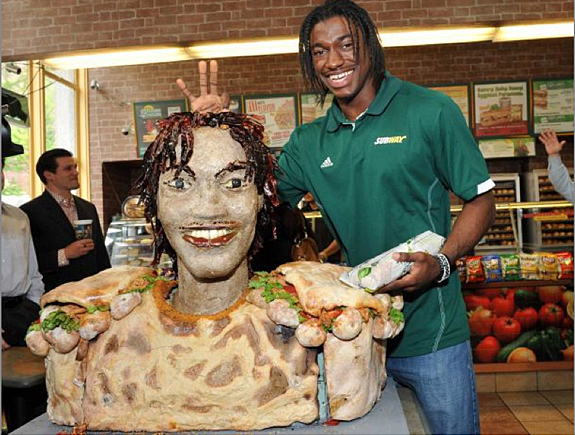 Robert Griffin lll and bust