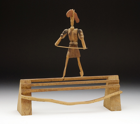 Wood Sculpture titled Dominatrix